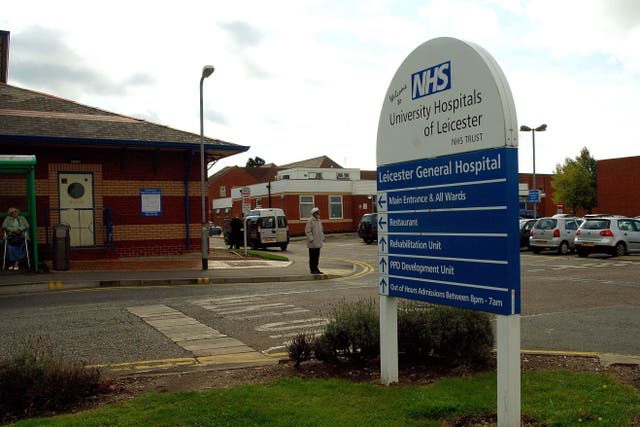 Leicester General Hospital was one of three sites that had its maternity services inspected by the CQC (Rui Vieira/PA)
