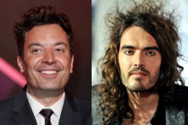<p>Jimmy Fallon can be seen in a newly resurfaced clip scolding Russell Brand</p>