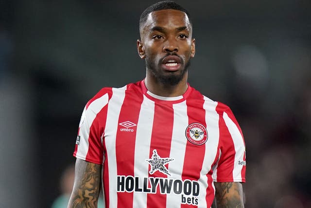 <p>Brentford’s Ivan Toney could be a January transfer window target for Arsenal, Chelsea and Tottenham (Adam Davy/PA).</p>