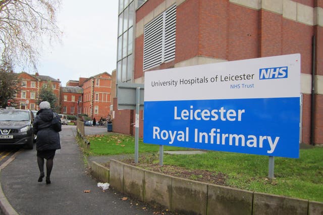 Leicester Royal Infirmary was one of three sites inspected by the Care Quality Commission (Richard Vernalls/PA)