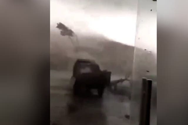 <p>Footage captures deadly China tornado ripping through buildings</p>
