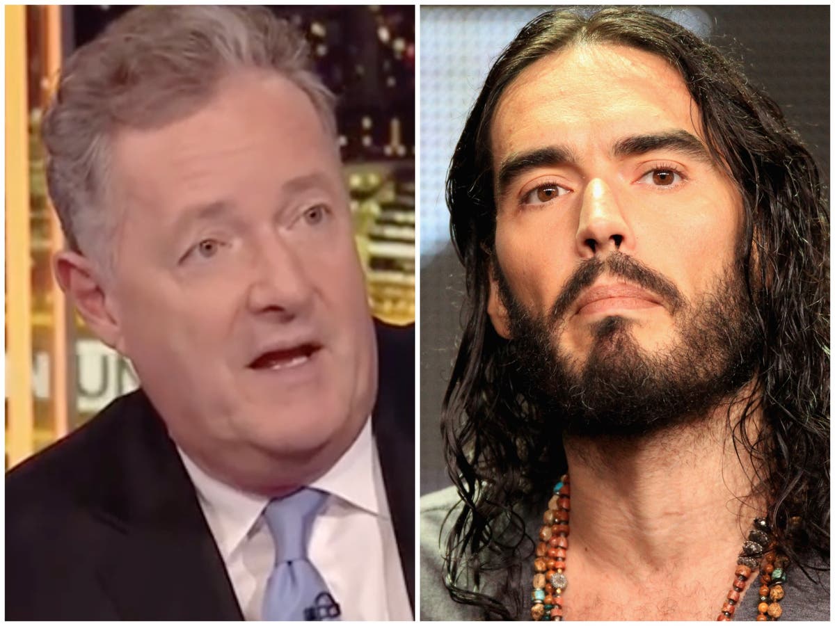 Piers Morgan asked Russell Brand ‘sexual predator’ question in 2006