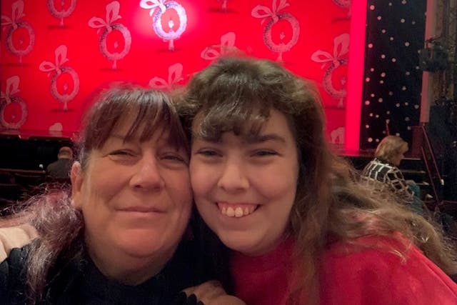 <p>Debbie Young, 53 with daughter Raechel Waterston, 20 in Edinburgh 2021. </p>
