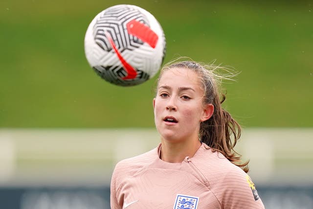 Maya Le Tissier is back in the England squad after being a standy player ahead of the summer’s World Cup (Jacob King/PA)