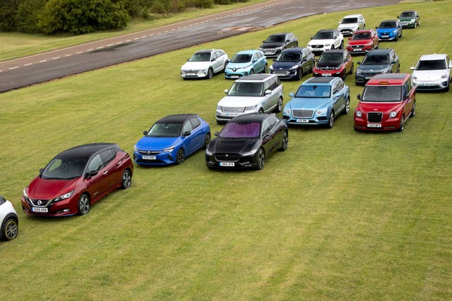 UK car manufacturers say they will stick to their electric car plans. (SMMT)