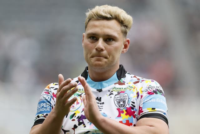 Leigh Leopards’ Lachlan Lam has been one of the stars of the 2023 Super League season (Richard Sellers/PA)