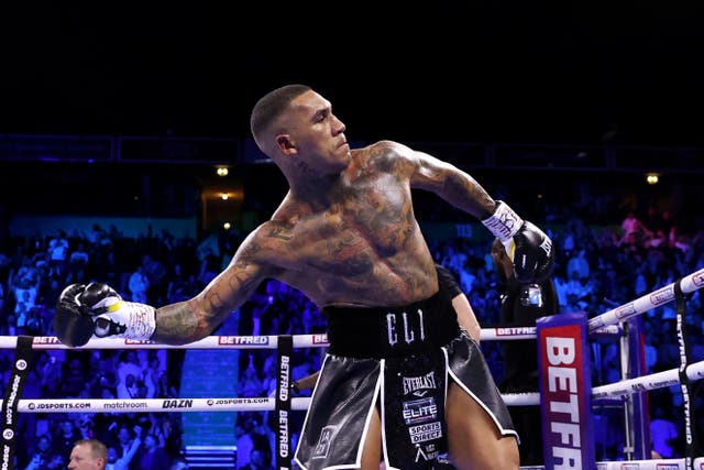 <p>Conor Benn returned to the ring to extend his unbeaten record </p>