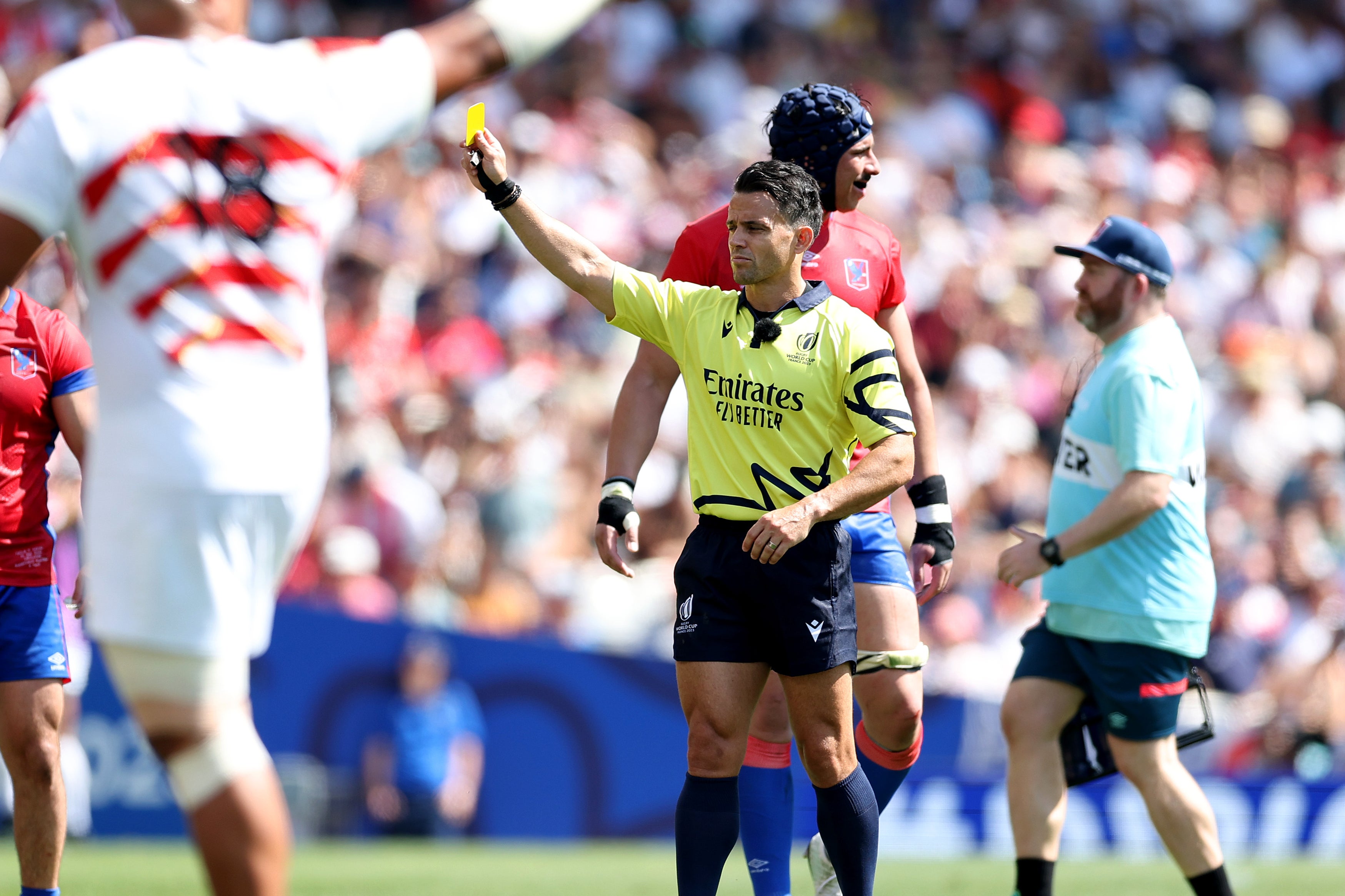 Argentina vs Samoa referee Who is Rugby World Cup official Nic Berry The Independent