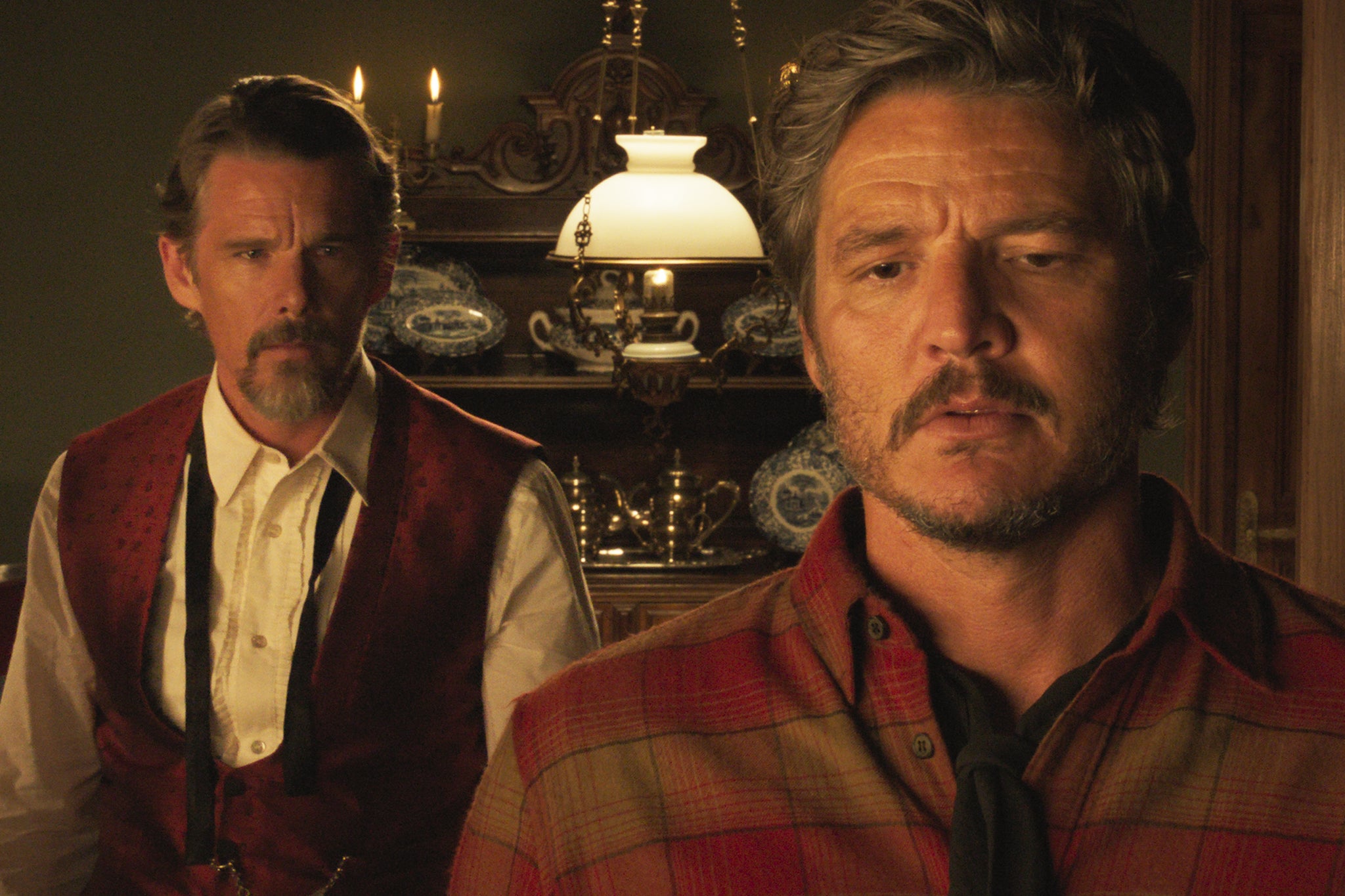 Here come cowboys: Ethan Hawke and Pedro Pascal in ‘Strange Way of Life’