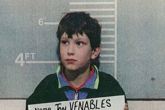 <p>Jon Venables, 10, in police custody in 1993</p>