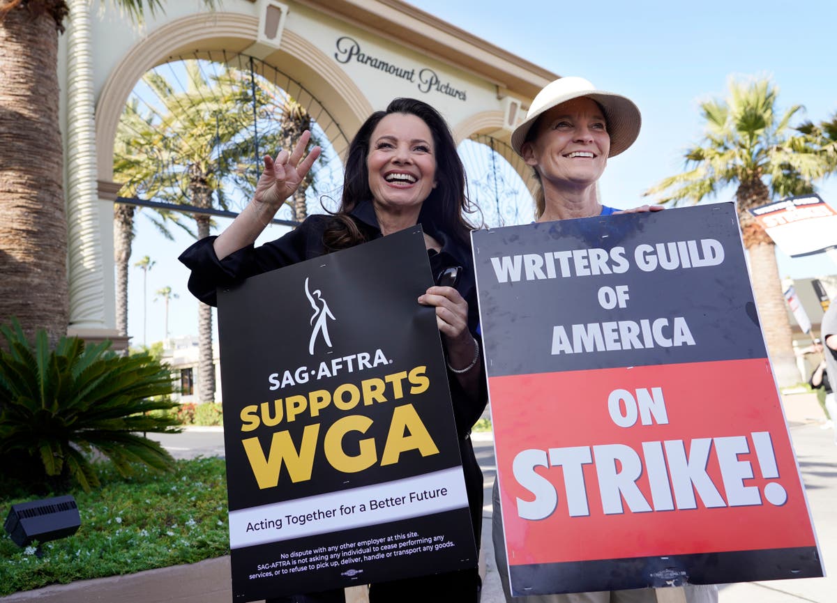 Striking writers and Hollywood studios resume negotiations for second day