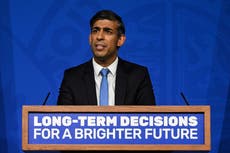 Rishi Sunak waters down climate policies, citing need to avoid public ‘backlash’