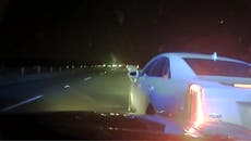 Wrong car shunted off road by state trooper during Arkansas police chase