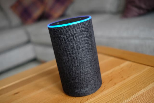 <p>Amazon is hoping to use AI to turn its Alexa voice assistant into a more of a conversationalist (Andrew Matthews/PA)</p>
