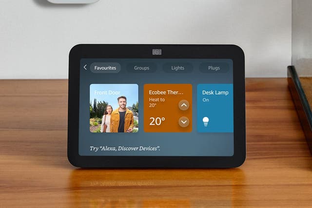 The new Amazon Echo Show 8 smart home hub (Amazon/PA)