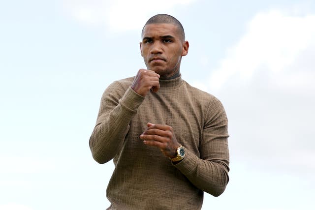 Conor Benn will return to the ring on Saturday (Gareth Fuller/PA)
