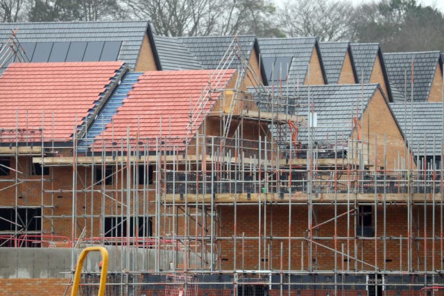 Peers have warned the Government will miss both its housebuilding targets and fail in its environmental ambitions unless it shows leadership (PA)