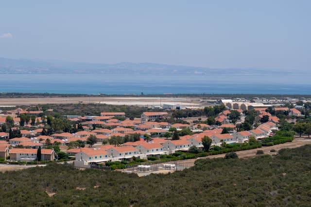 General view of RAF Akrotiri in Cyprus (Joe Giddens/PA)