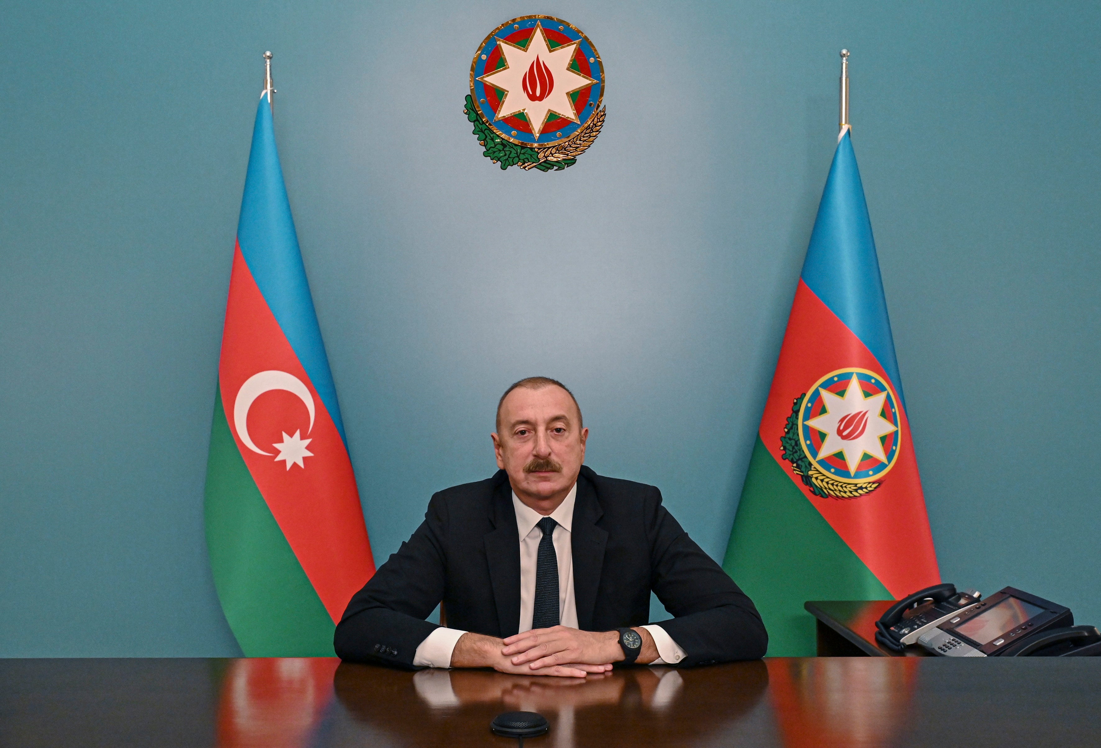 Azerbaijani president Ilham Aliyev delivers address to the nation