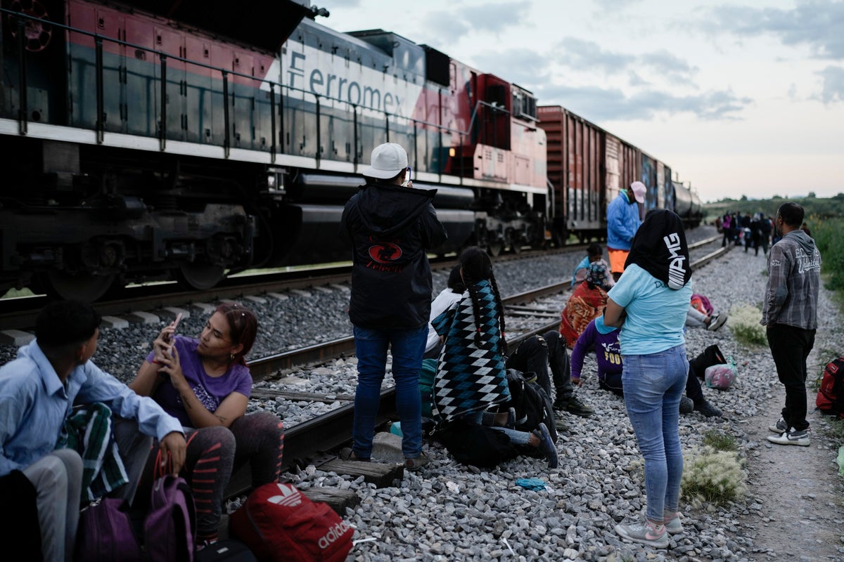 Mexico pledges to set up checkpoints to ‘dissuade’ migrants from hopping freight trains to US border