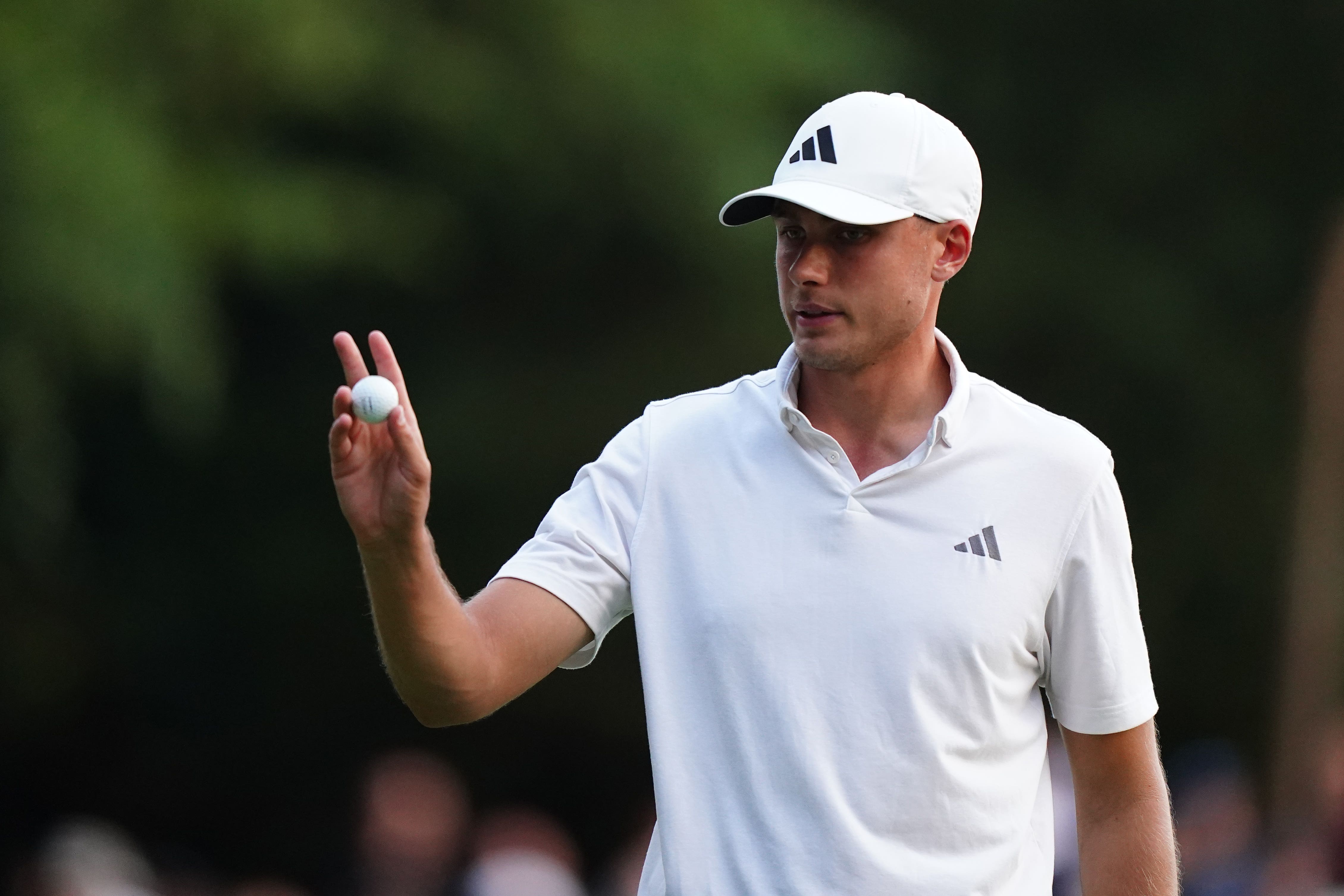 Ludvig Åberg is ready for his Ryder Cup debut (Zac Goodwin/PA)