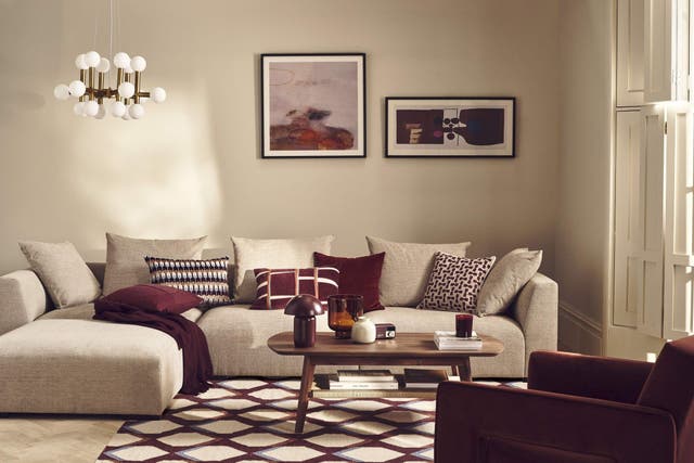 Embrace the look of the season with pops of rich purples in your home (John Lewis/PA)
