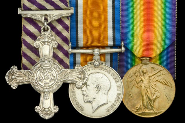 The medals have an estimate of between £15,000 and £18,000 (Noonans/PA)