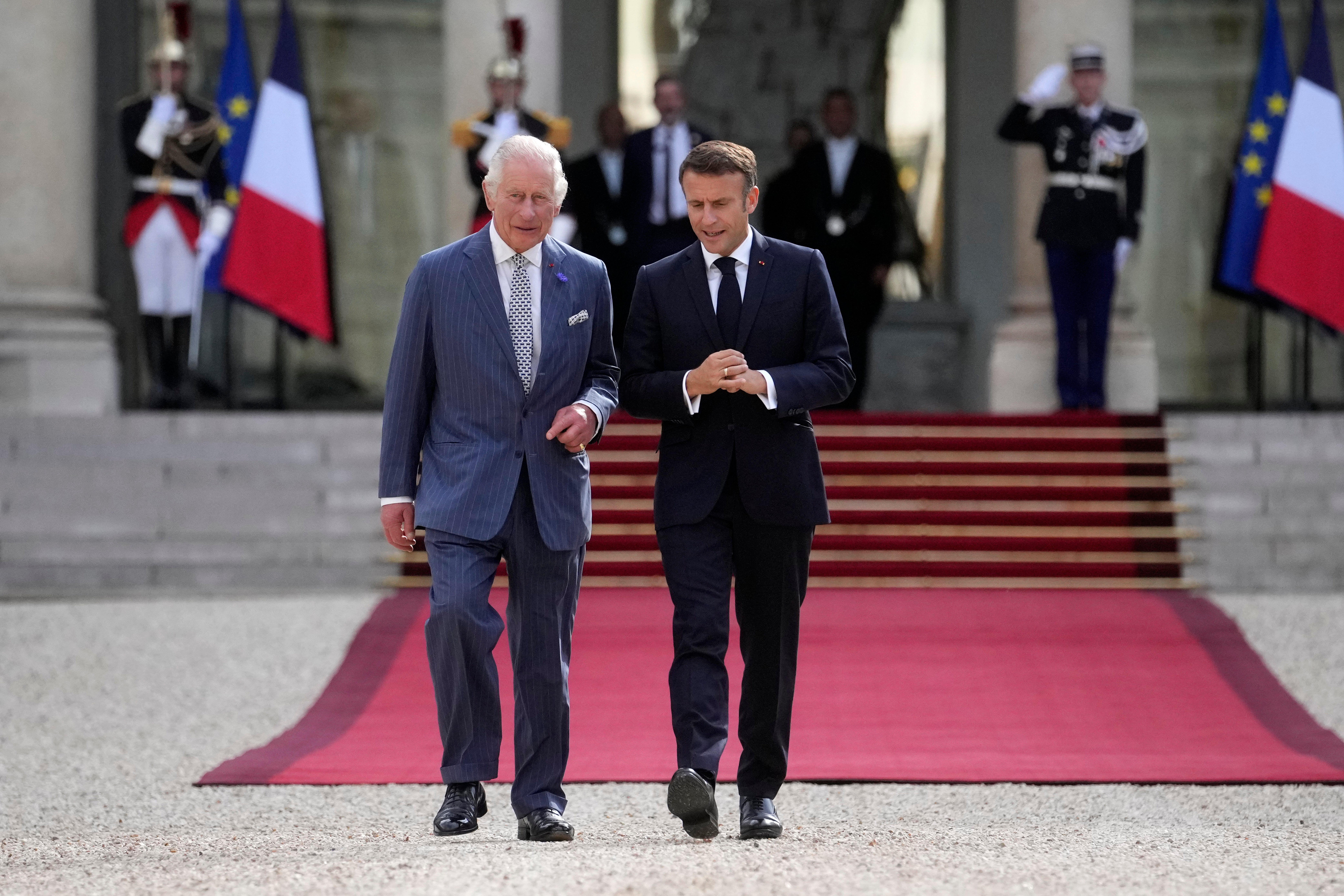 APTOPIX France Britain Royals