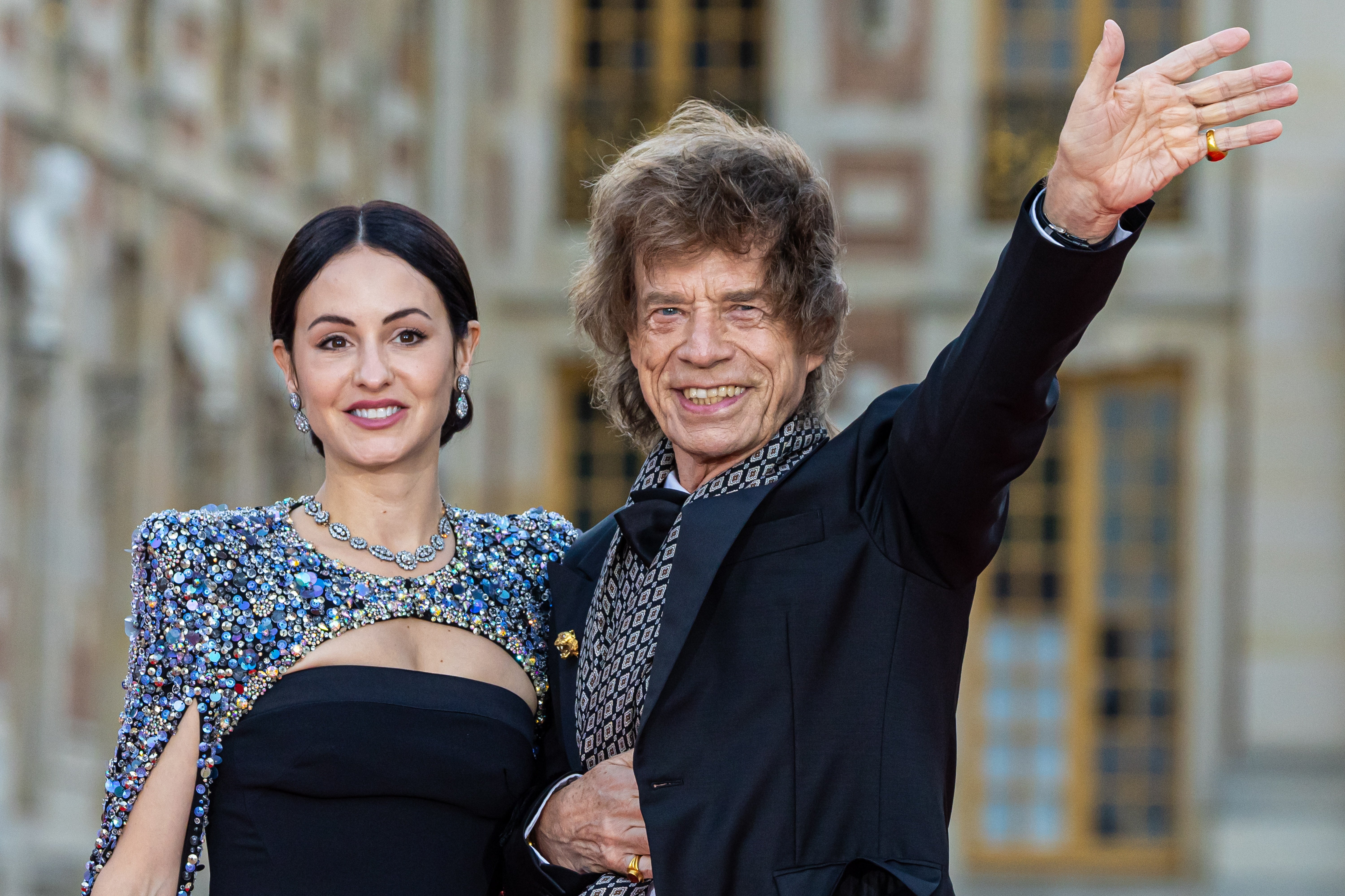 Melanie Hamrick and Mick Jagger