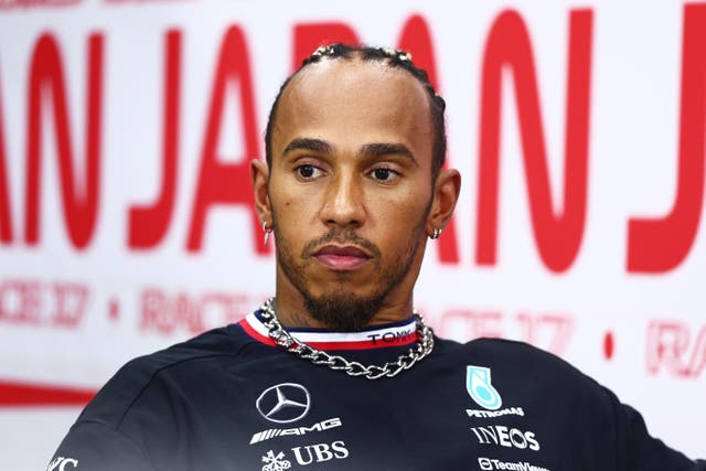 <p>Mercedes’ Lewis Hamilton, seven-time world champion </p>