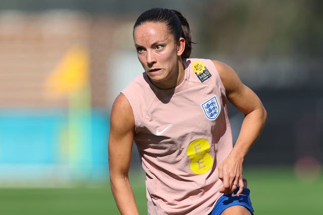 Lucy Staniforth, pictured, was called up to England’s standby list ahead of the World Cup as a replacement for Jess Park (PA)
