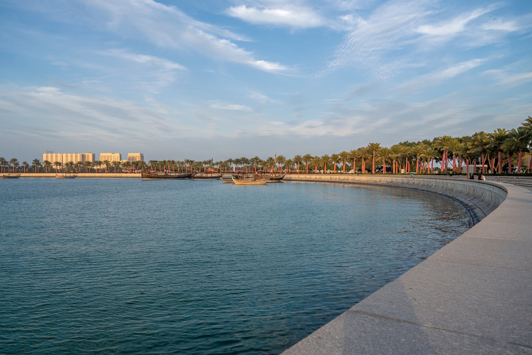 Walk the city’s Corniche to reach MIA park
