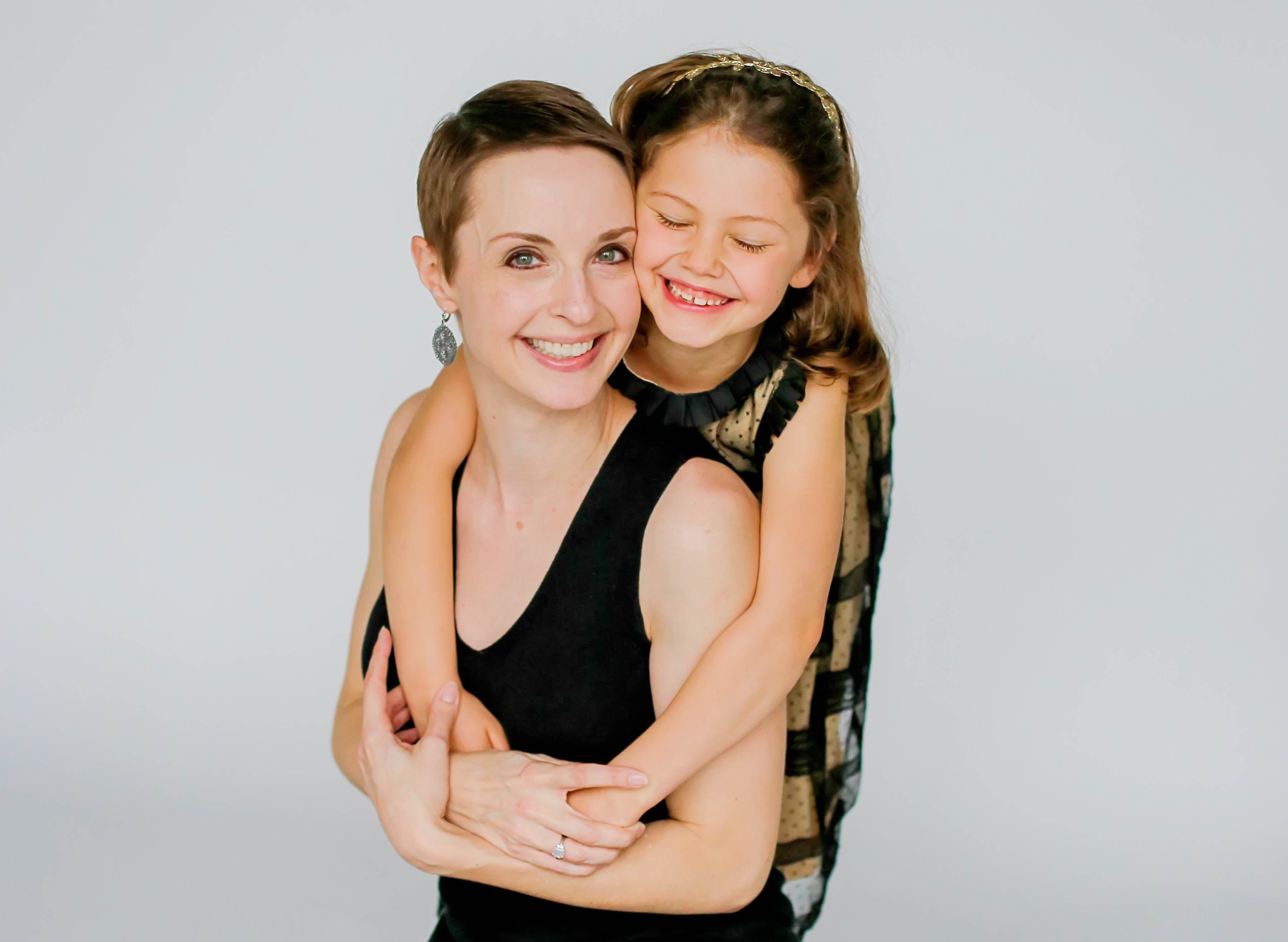 Amanda Twinam and her daughter, Paige. Research on Amanda’s fatigue may help shed light on long covid and other conditions