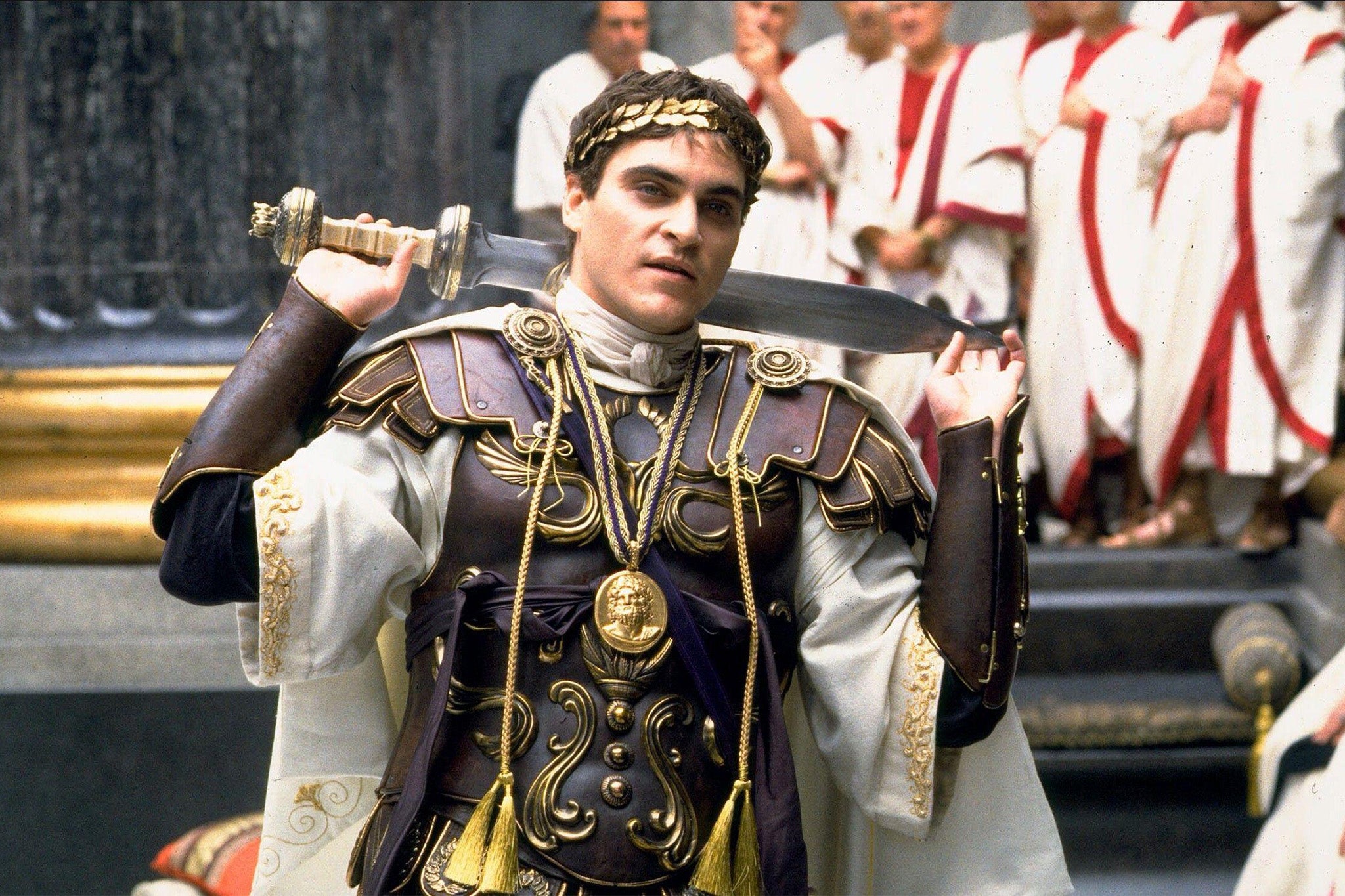 Joaquin Phoenix as Commodus in ‘Gladiator’