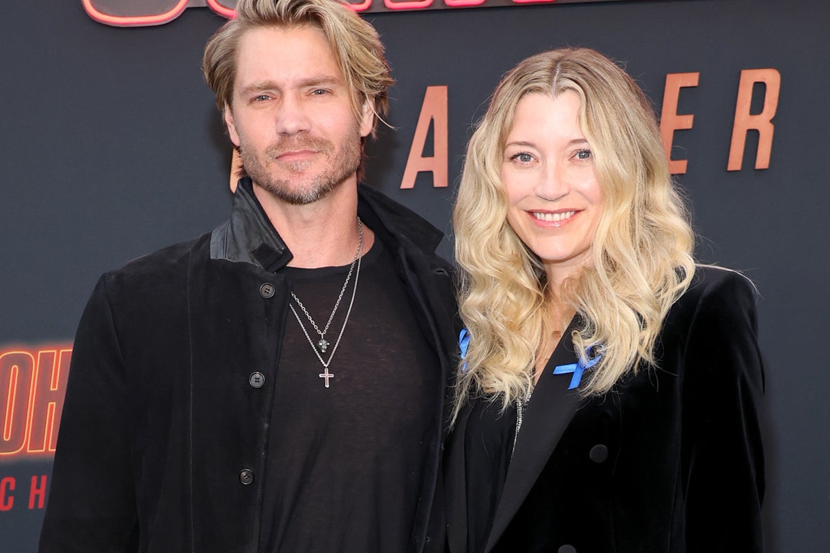 Chad Michael Murray and wife Sarah Roemer describe disaster anniversary:  'Pooped on by a baby' | The Independent