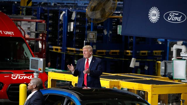 Auto Political System Trump says he always had autoworkers' backs. Union leaders say his ...