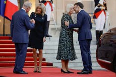 King Charles France visit – Monarch bids Macrons farewell at Elysee Palace after historic speech
