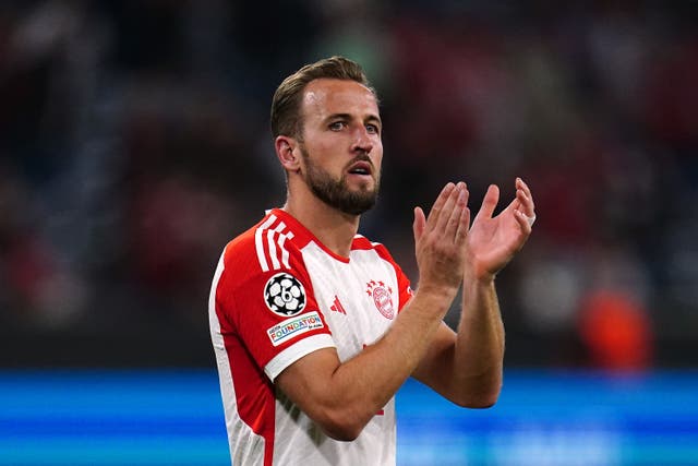 Harry Kane was delighted with Bayern Munich’s start in the Champions League (Nick Potts/PA)
