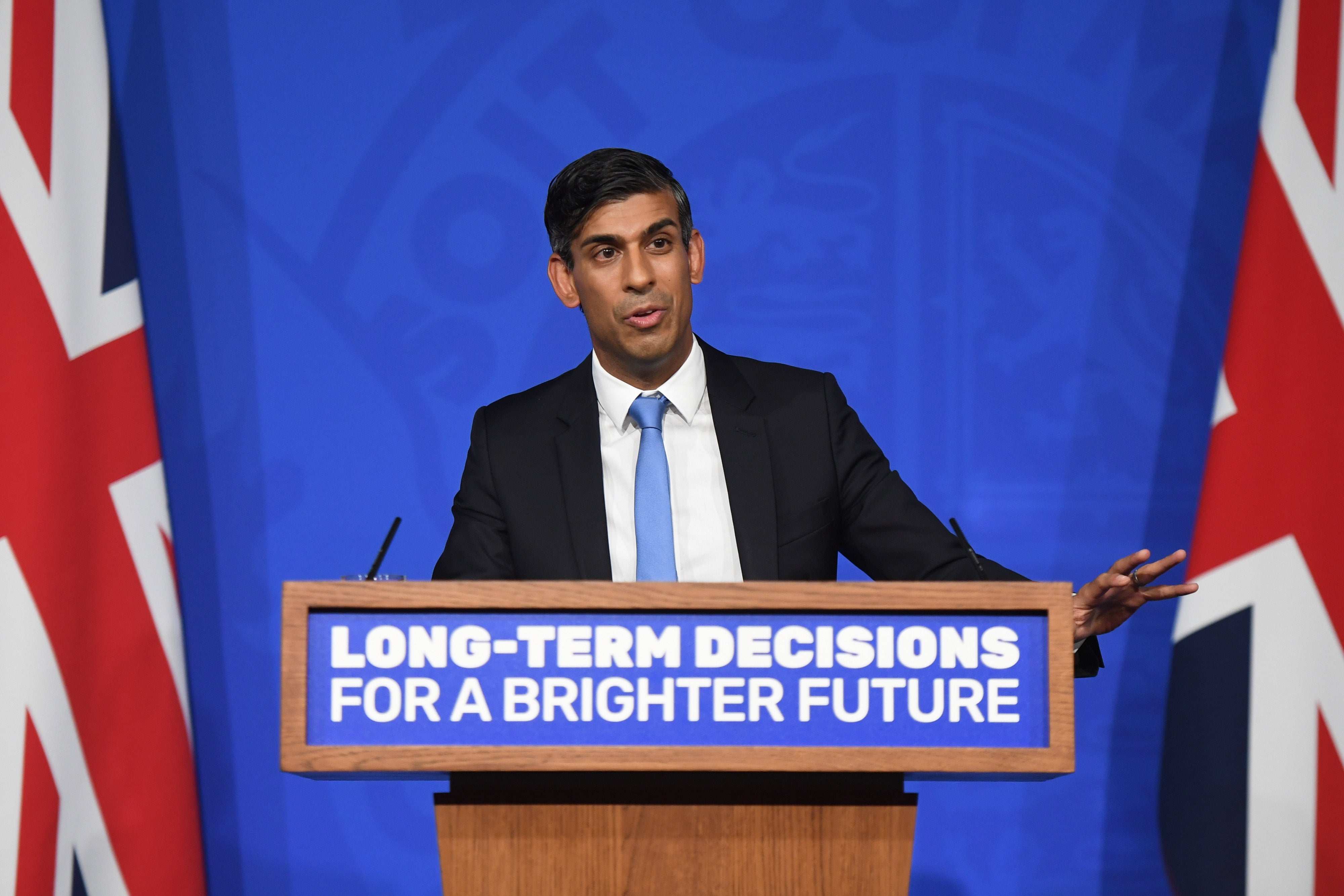 Rishi Sunak skipped a climate summit to give a domestic speech watering down decarbonisation pledges