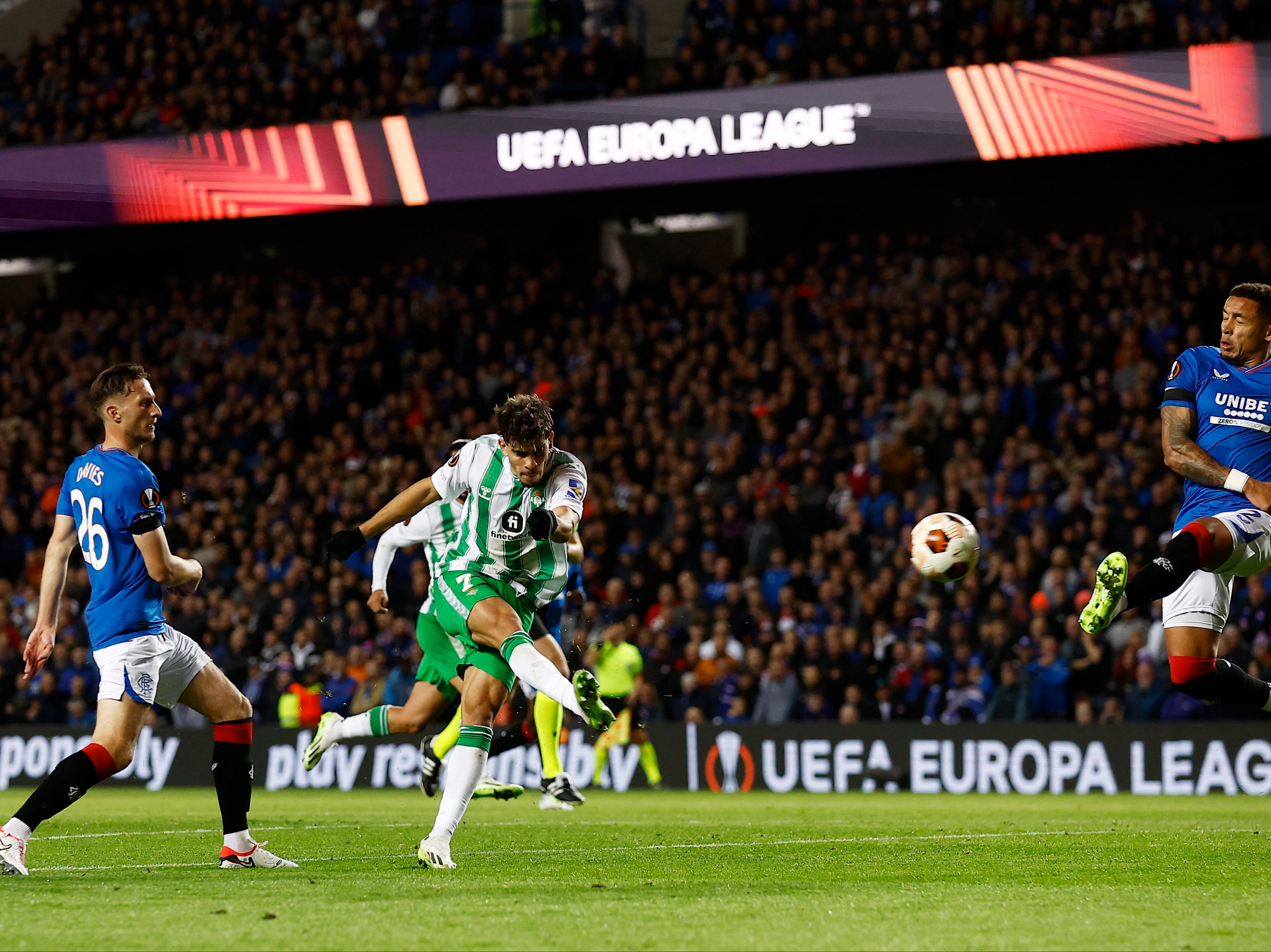 Rangers Vs Real Betis LIVE Europa League Result Final Score And 