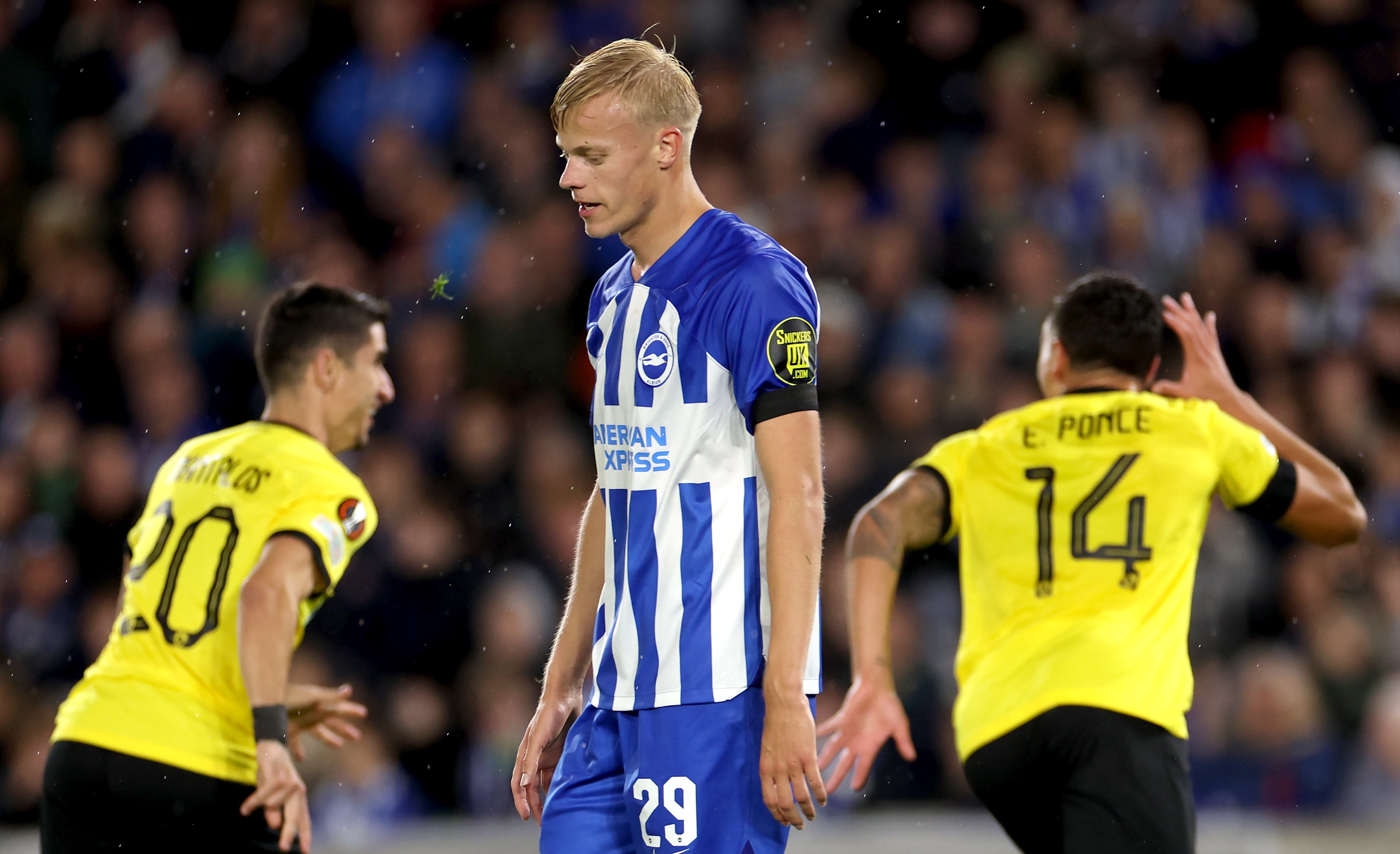 Europa League: Brighton suffer late defeat to AEK Athens in first-ever  European match | The Independent