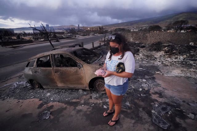 Hawaii Wildfire Return to Lahaina