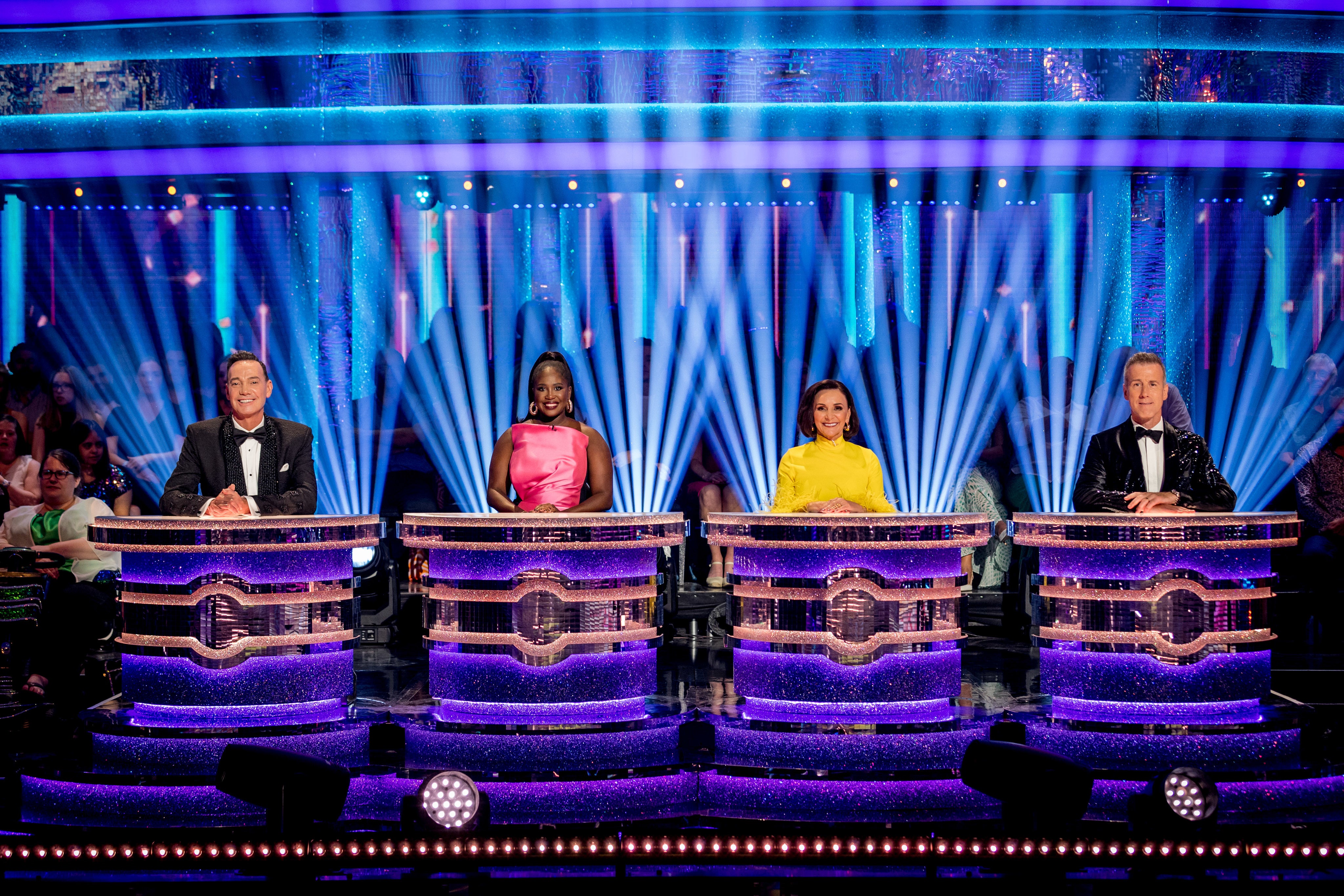 The couples will be scored by the judges for the first time
