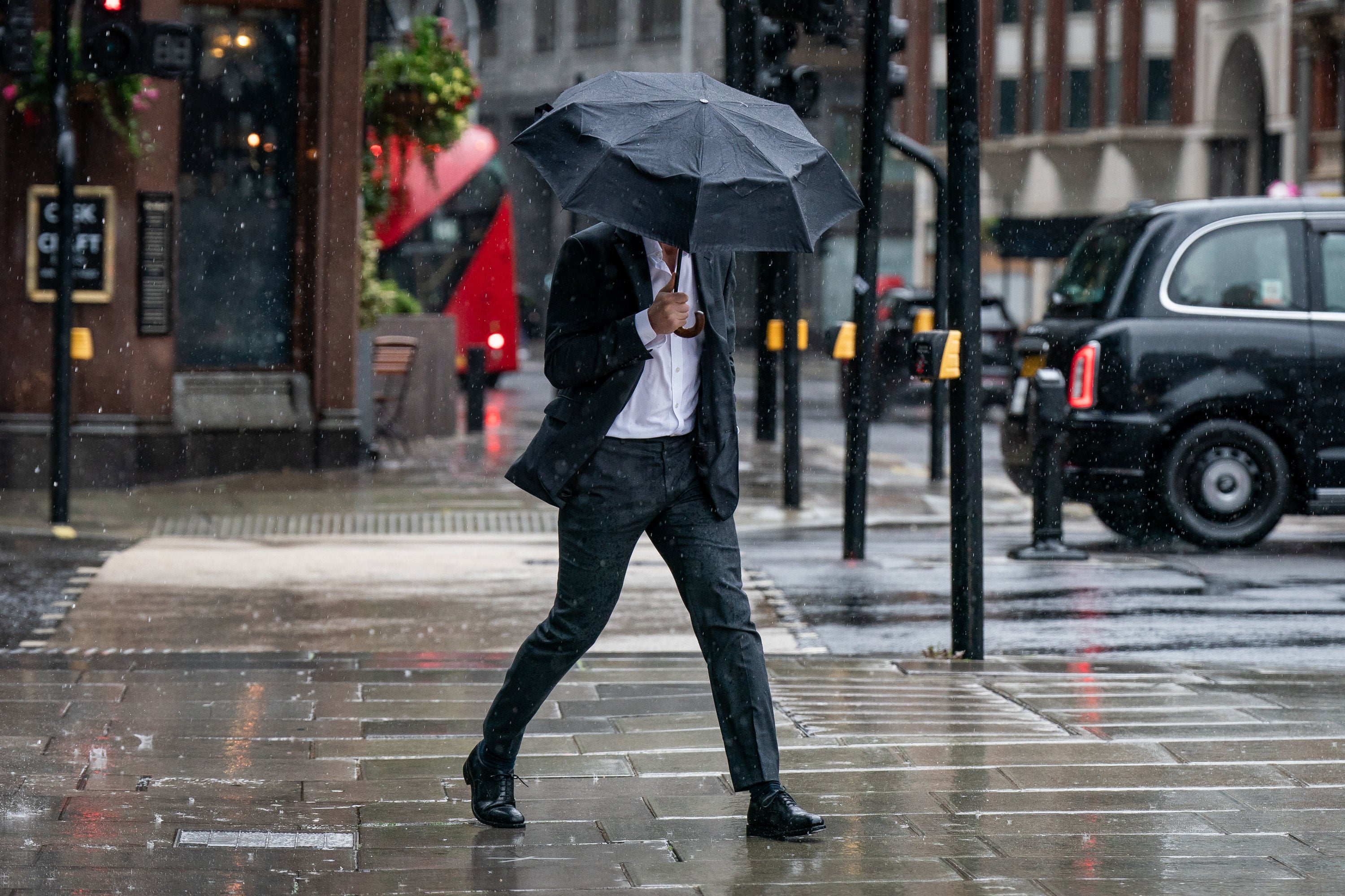 Britons will need their brollies on Sunday