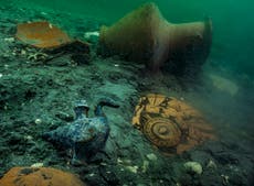 Sunken temple reveals ‘treasures and secrets’ in mysterious underwater city