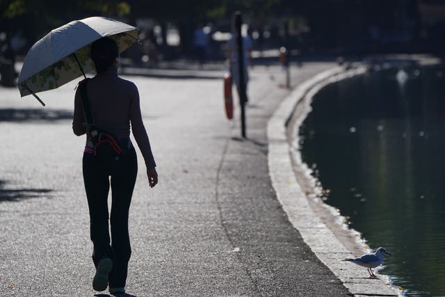 Heat-related deaths appeared to have increased in recent years, analysis suggested (Jonathan Brady/PA)