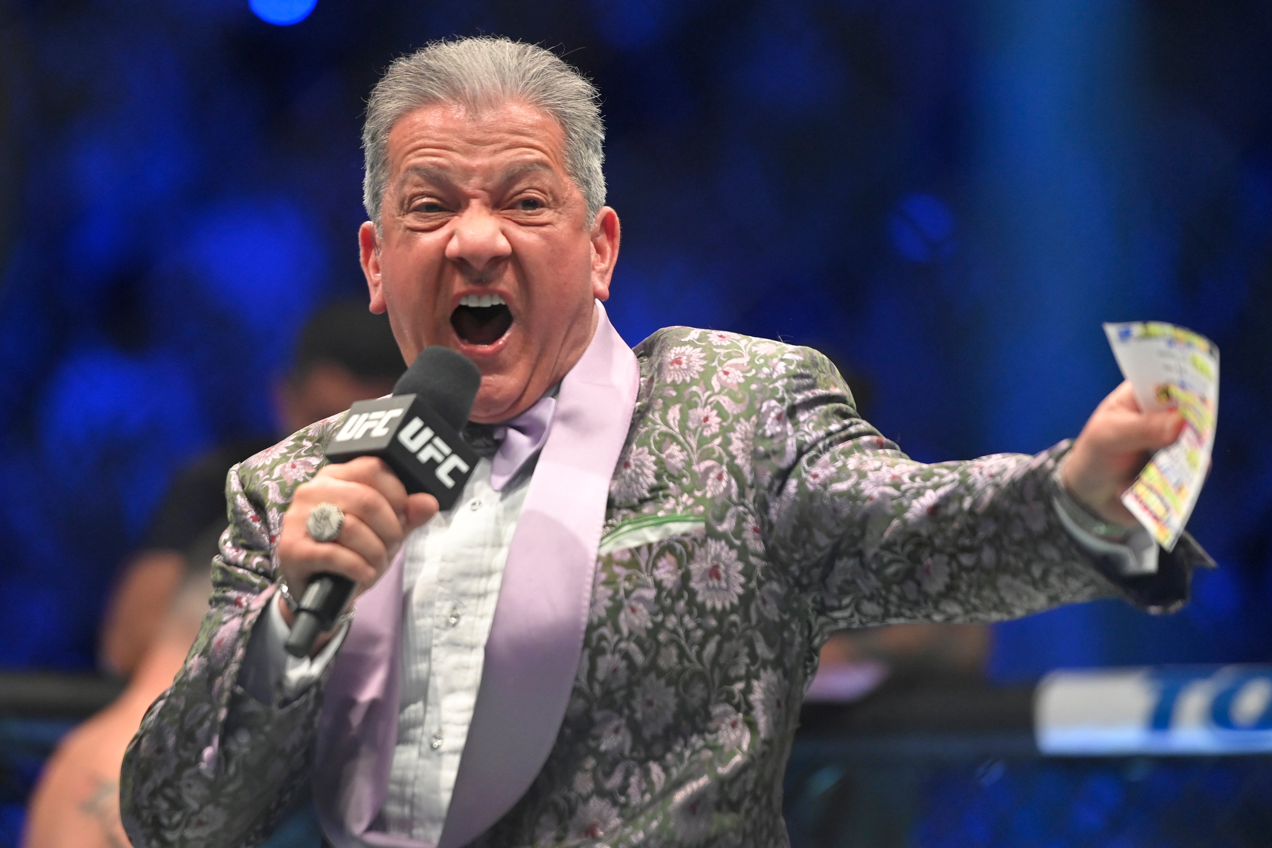 Buffer is the UFC’s go-to ring announcer