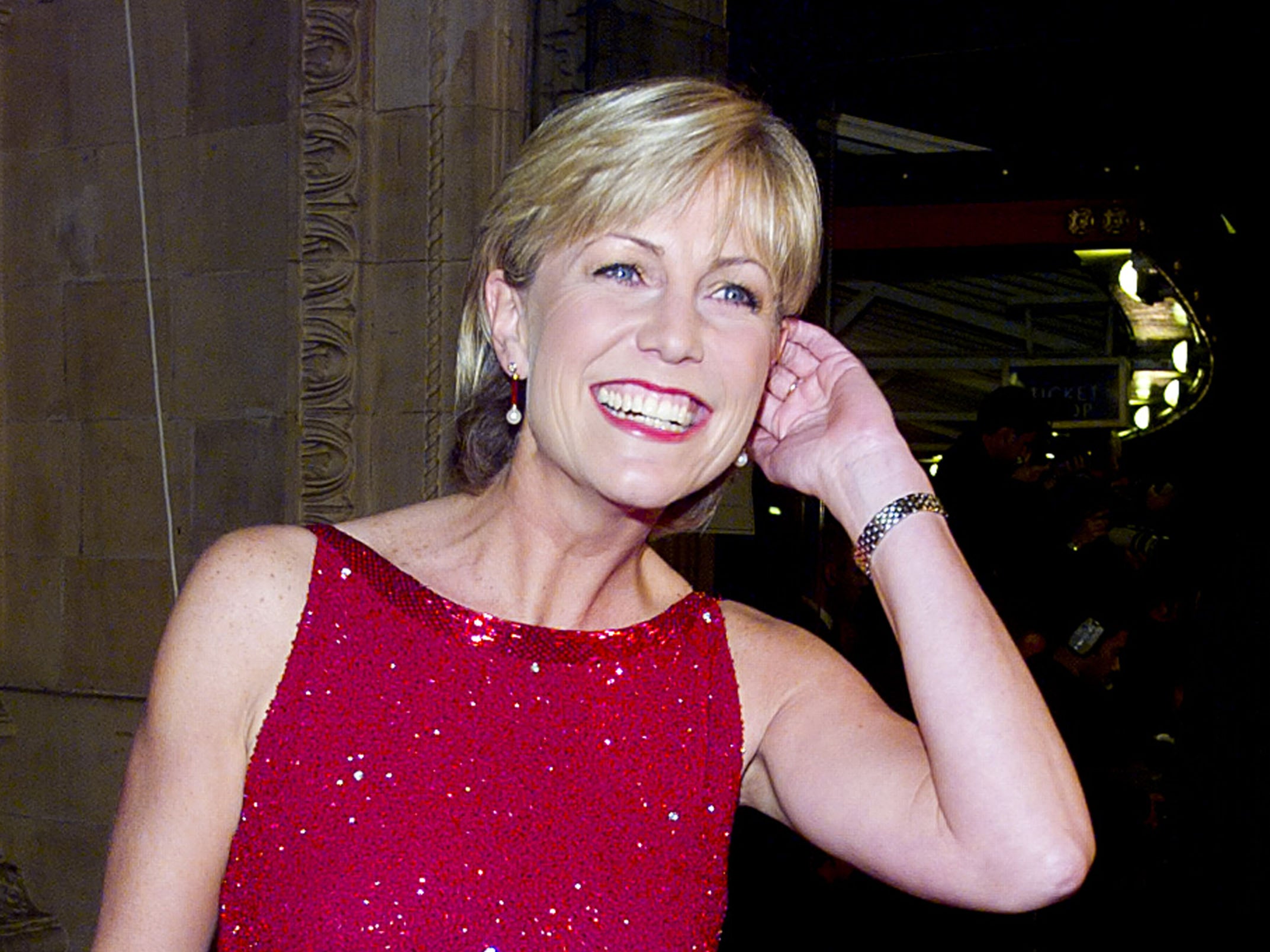 Jill Dando at the NTAs in 1998, the year before her death