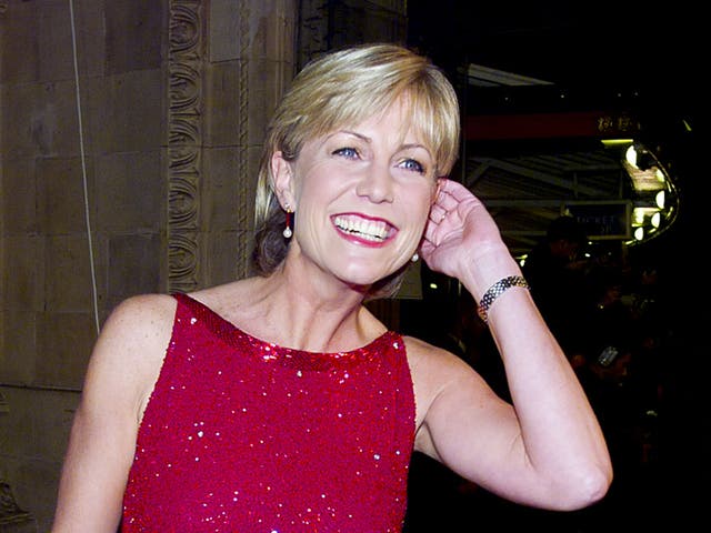 <p>Jill Dando at the NTAs in 1998, the year before her death</p>