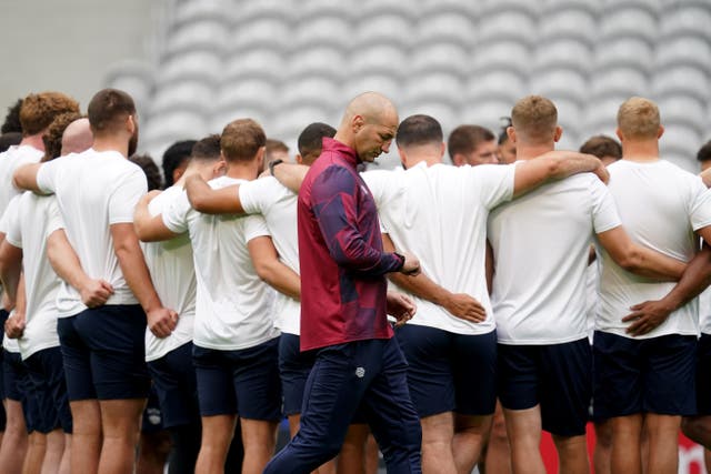 Steve Borthwick’s England are preparing to face Chile (David Davies/PA)